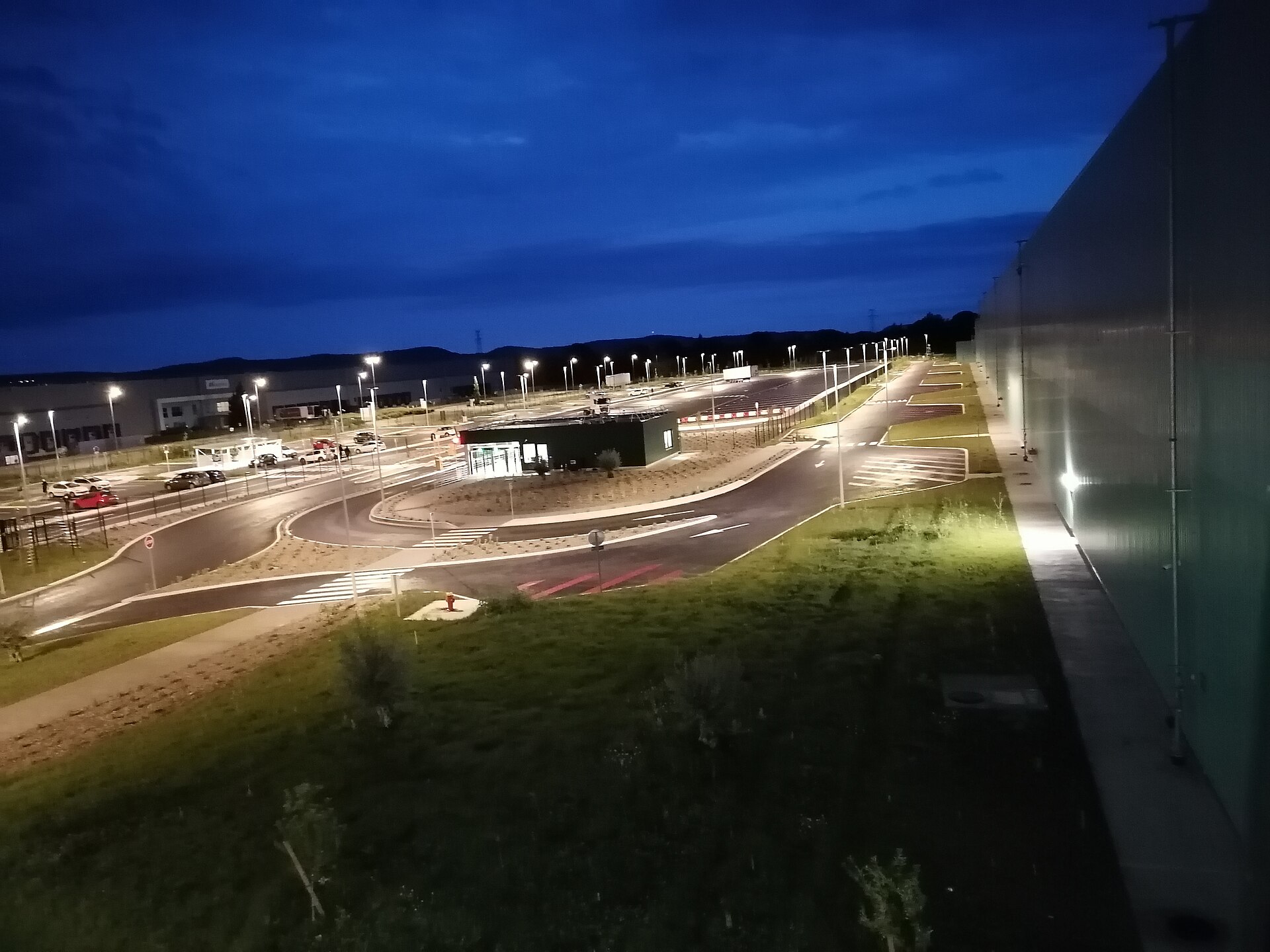 Entrepôt logistique en France
